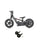 Revvi 12" Electric Bike & Stabilisers Bundle - Black