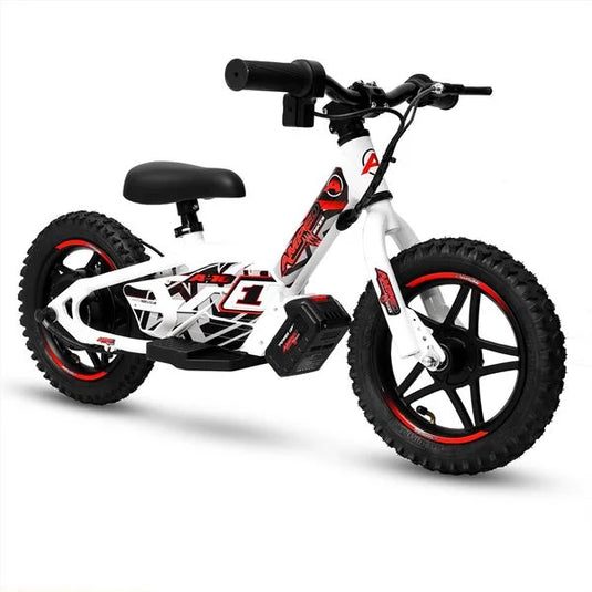 Amped A10 150W Electric Balance Bike - White