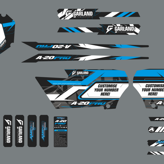 Amped A20 Pro Semi Custom Graphic Set