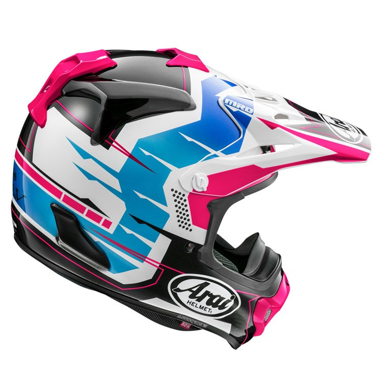 Arai MX-V Evo MX Helmet - Stingray Pink