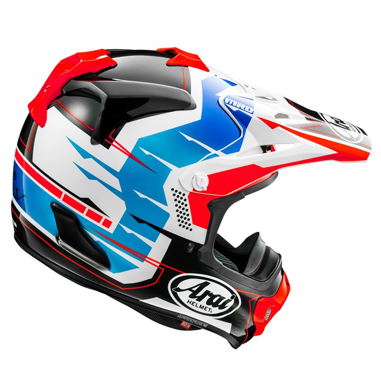 Arai MX-V Evo MX Helmet - Stingray Red