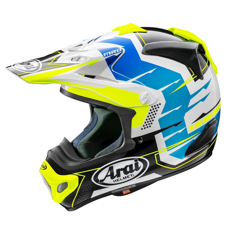 Arai MX-V Evo MX Helmet - Stingray Yellow