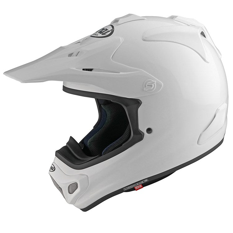 Arai MX-V Evo MX Helmet - Plain White