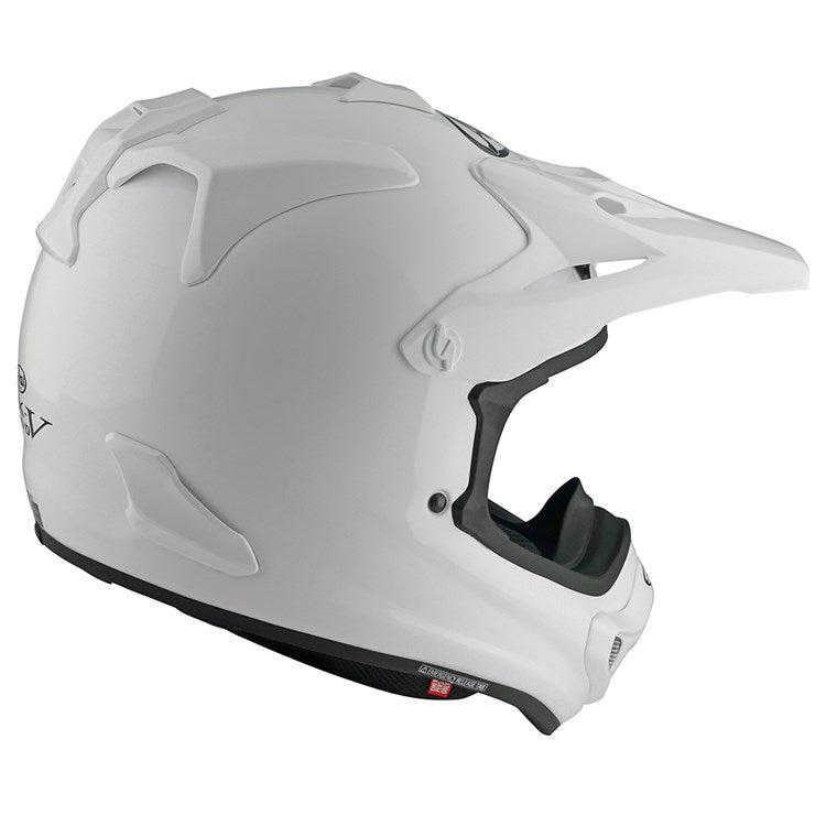 Arai MX-V Evo MX Helmet - Plain White