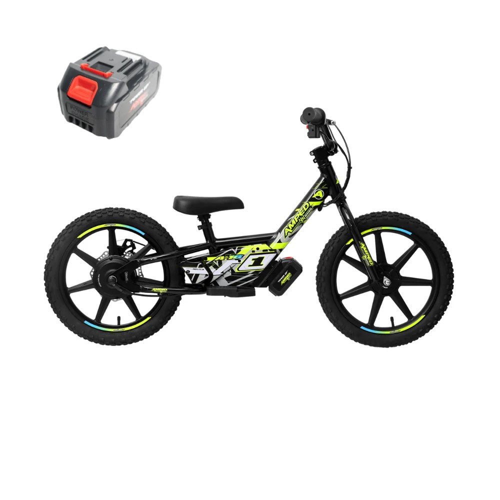 Amped A16 Electric Bike + Spare Battery Bundle - Black