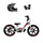 Amped A16 Electric Bike + Riding Gear Bundle - White