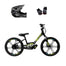 Amped A20 Electric Bike + Riding Gear Bundle - Black