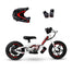 Amped A10 Electric Bike + Riding Gear Bundle - White