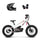 Amped A16 Pro Electric Bike + Riding Gear Bundle - White