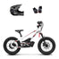 Amped A16 Pro Electric Bike + Riding Gear Bundle - White