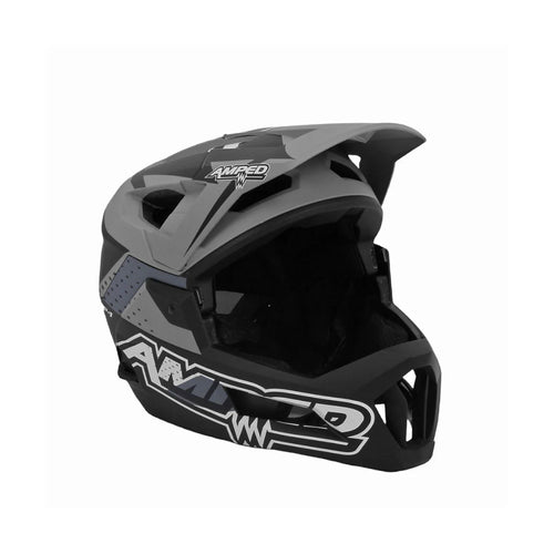 Amped A16 Pro Electric Bike + Riding Gear Bundle - Black