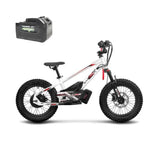 Amped A16 Pro Electric Bike + Spare Battery Bundle - White