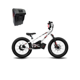 Amped A20 Pro Electric Bike + Spare Battery Bundle - White