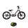 Amped A20 Electric Bike + Spare Battery Bundle - White