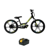 Amped A20 Electric Bike + Spare Battery Bundle - Black