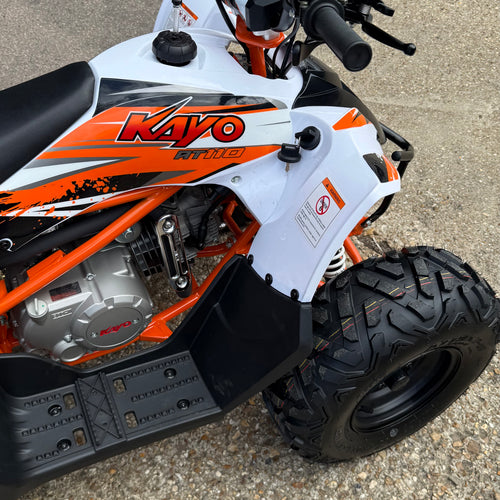 Kayo Raging Bull AT110 110cc Kids Petrol Quad Bike