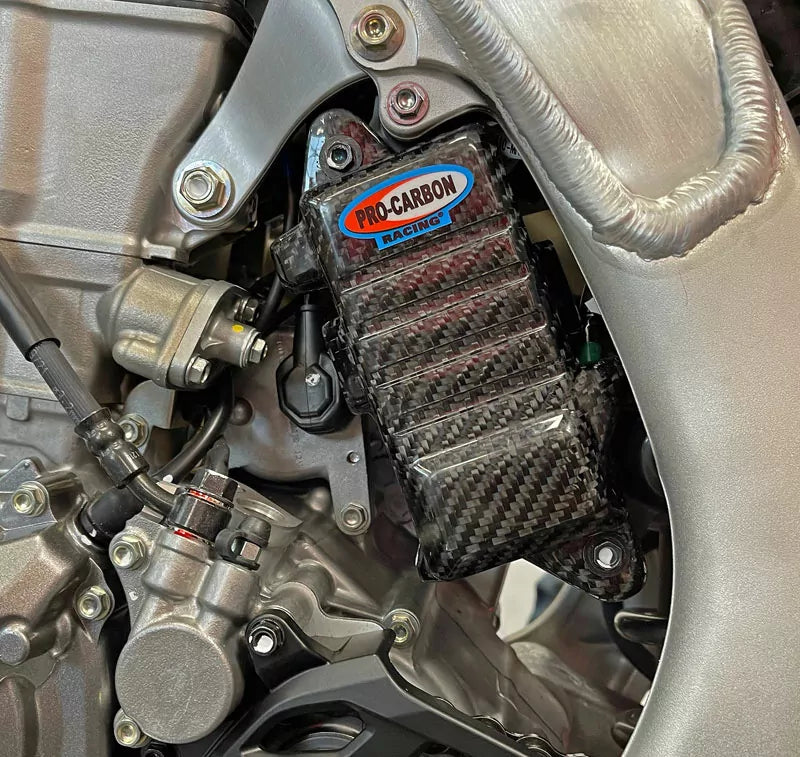 Pro Carbon Battery Cover - Honda CRF