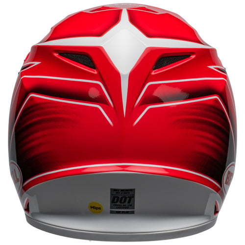 Bell 2024 MX-9 Mips Zone Red Motocross Helmet