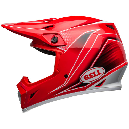 Bell 2024 MX-9 Mips Zone Red Motocross Helmet