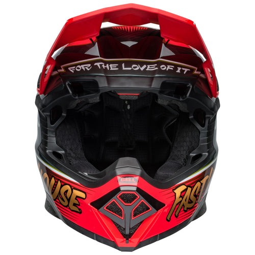 Bell 2024 Moto-10 Spherical Mips DITD 24 Red Gold Motocross Helmet