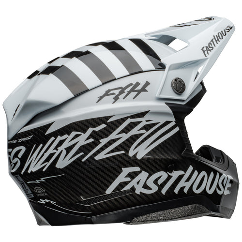 Bell 2024 Moto-10 Spherical Mips MODSQD Matte Gloss White Black Motocross Helmet