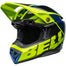 Bell 2024 Moto-10 Spherical Mips Sliced Retina Blue Motocross Helmet