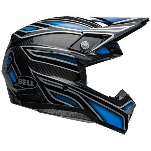 Bell 2024 Moto-10 Spherical Mips Webb Marmont Blue Motocross Helmet