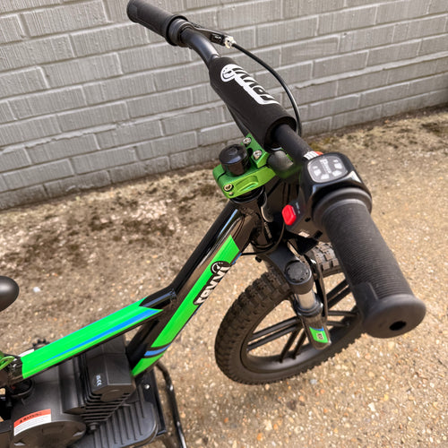 Ex Display Revvi 16” Plus Electric Balance Bike - Green