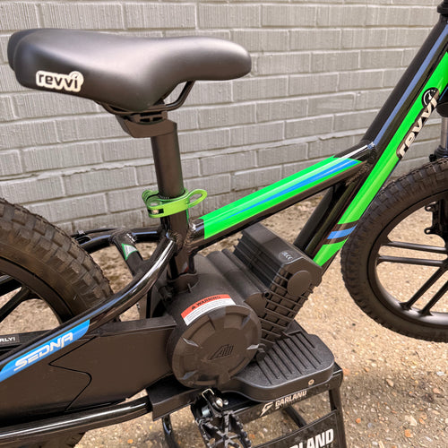 Ex Display Revvi 16” Plus Electric Balance Bike - Green