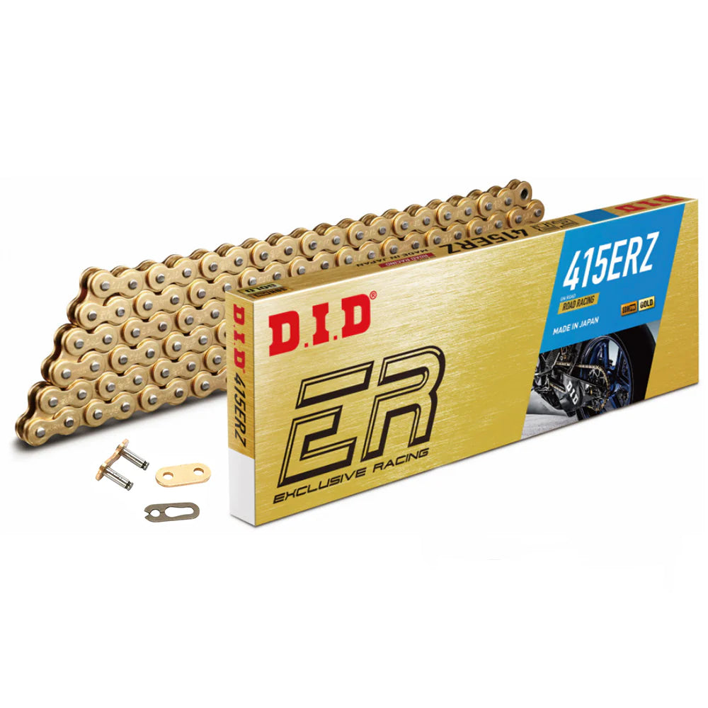 DID 415 ERZ Gold Motocross Racing Chain 120L