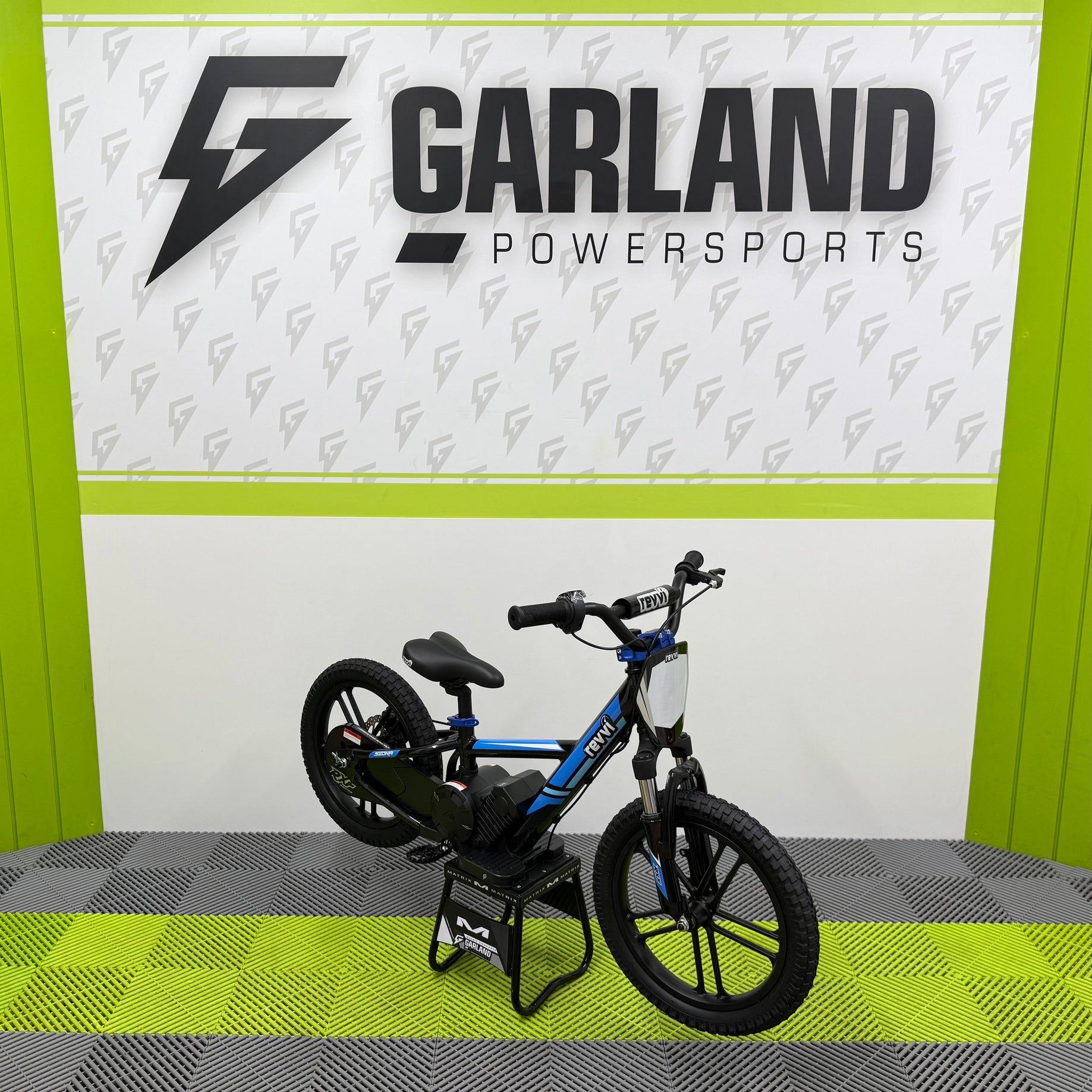 Revvi 16" Plus 250W Electric Balance Bike - Blue