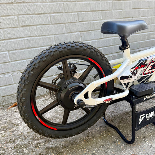 Ex Display Amped A16 Electric Balance Bike - White