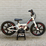 Ex Display Amped A16 Electric Balance Bike - White