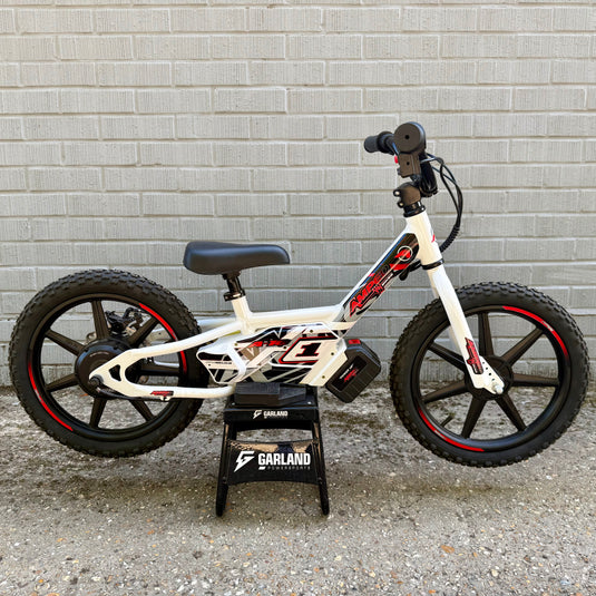 Ex Display Amped A16 Electric Balance Bike - White