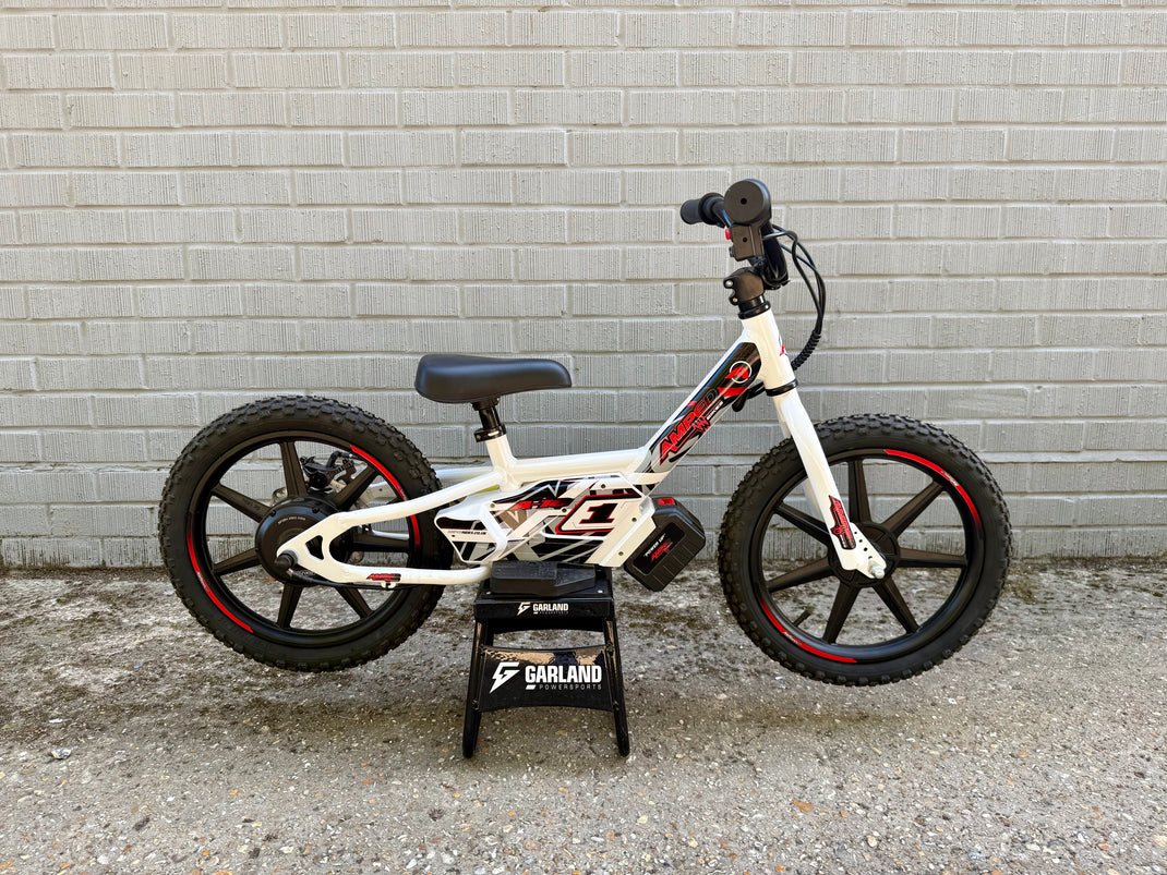 Ex Display Amped A16 Electric Balance Bike - White