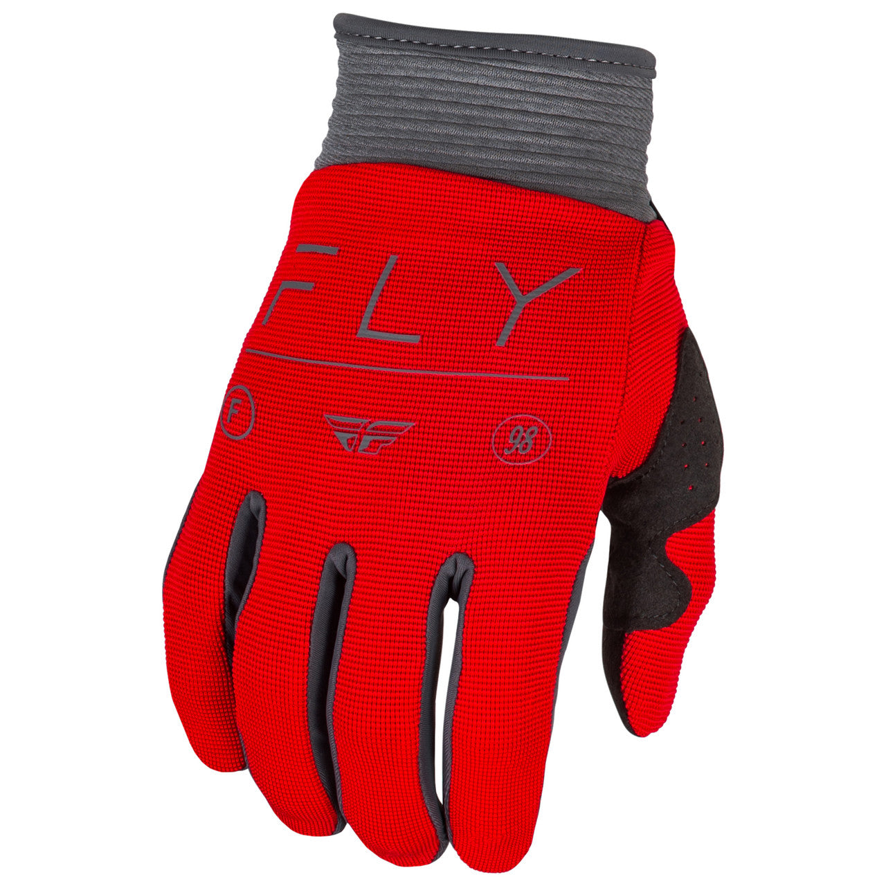 Fly Racing 2024 F-16 Red Charcoal White Gloves