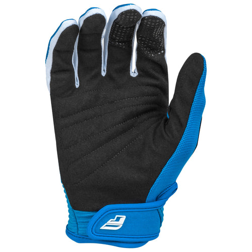 Fly Racing 2024 F-16 True Blue White Gloves