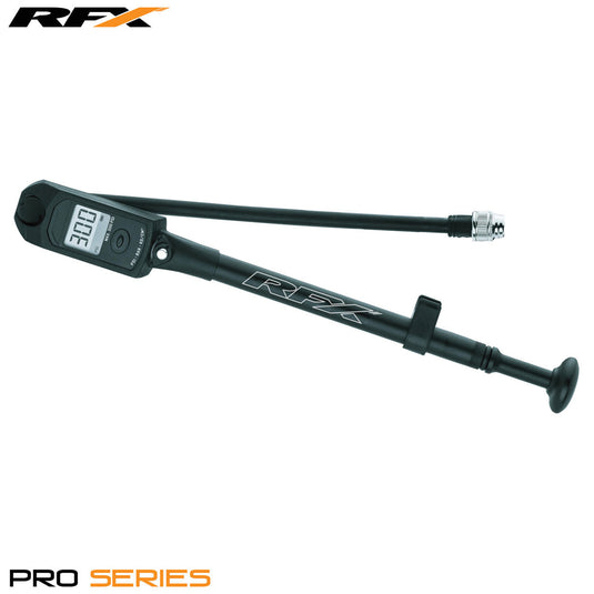 RFX Pro Series Digital Fork Air Spring Adjustment Pump/Gauge Digital Gauge 0-300 psi