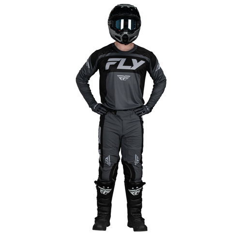 Fly Racing 2024 Lite Charcoal Black Jersey
