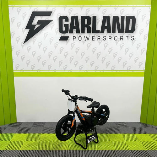 Revvi 12" 100W Electric Balance Bike - Orange