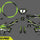 Amped A20 Pro Custom Graphics Kit – Personalised Name & Race Number (Green)