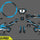 Amped A20 Pro Custom Graphics Kit – Personalised Name & Race Number (Blue)