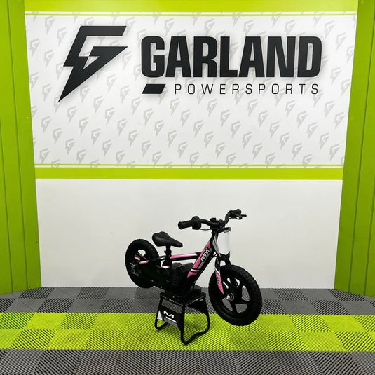 Revvi 12" 100W Electric Balance Bike - Pink