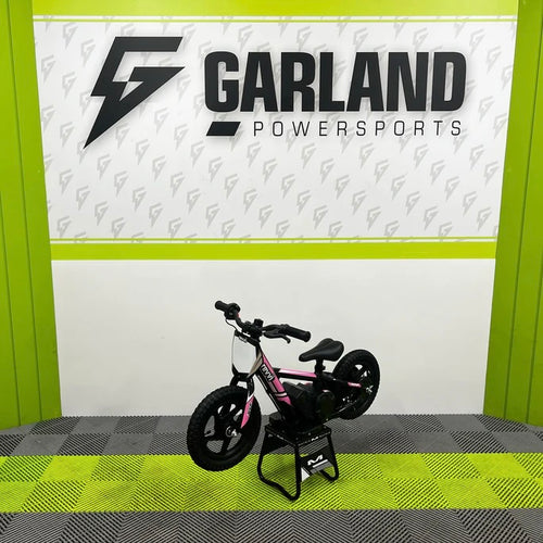 Revvi 12" 100W Electric Balance Bike - Pink