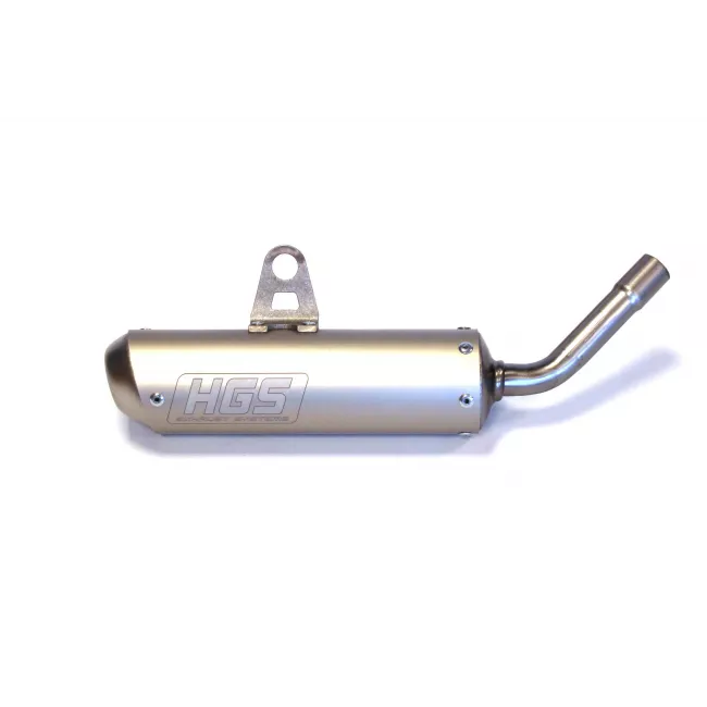 HGS Exhaust Silencer Alloy Steel End KTM SX 65