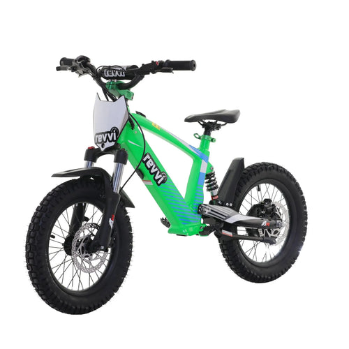 Revvi 16” XL Electric Balance Bike - Green