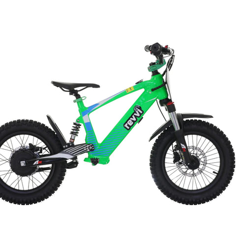 Revvi 16” XL Electric Balance Bike - Green