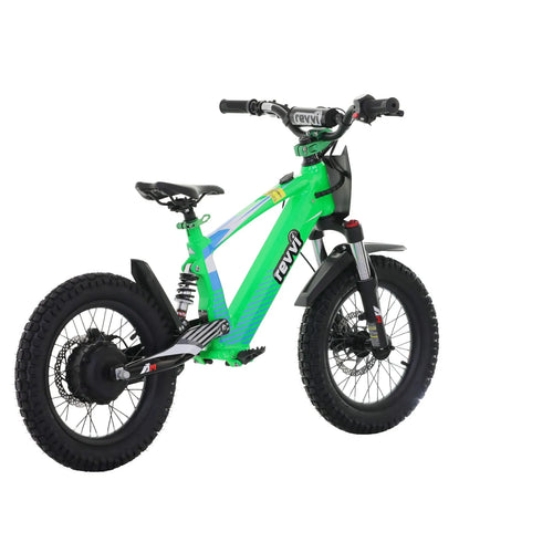 Revvi 16” XL Electric Balance Bike - Green