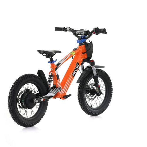 Revvi 16” XL 600W Kids Electric Balance Bike - Orange