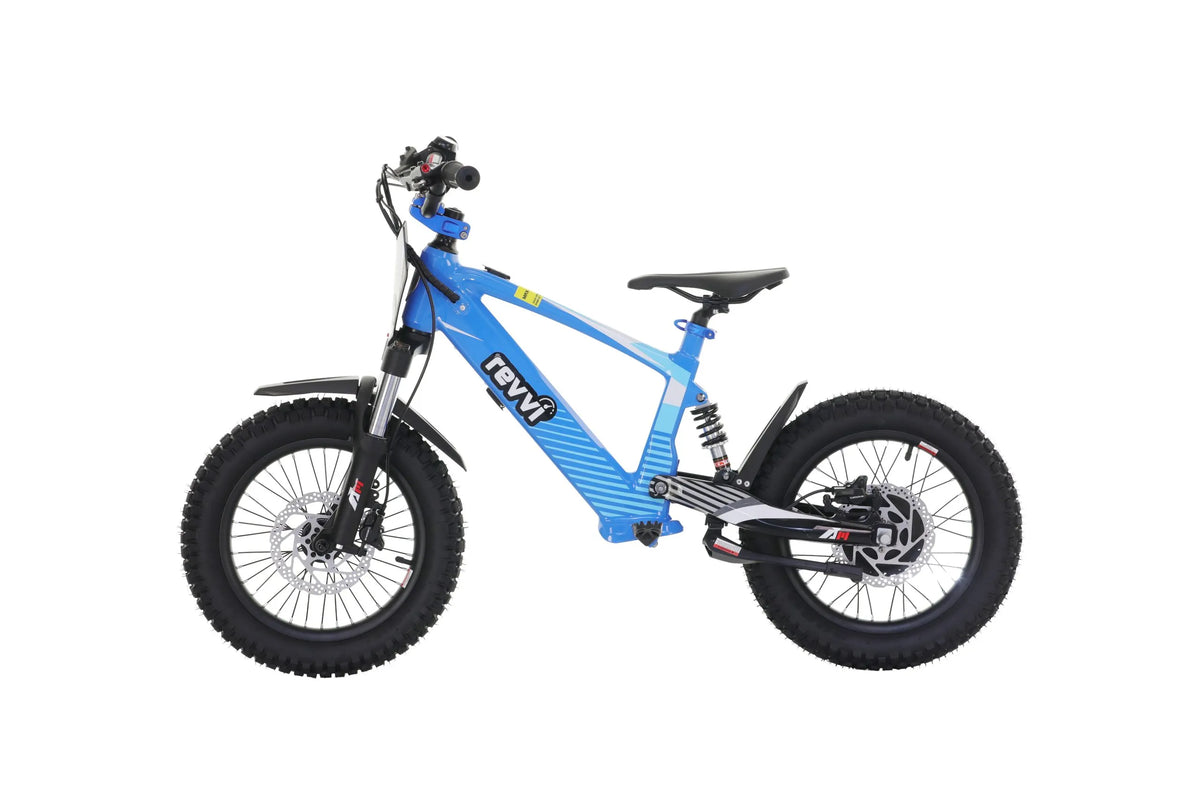 Revvi 16 XL Electric Bike + Spare Battery Bundle - Blue